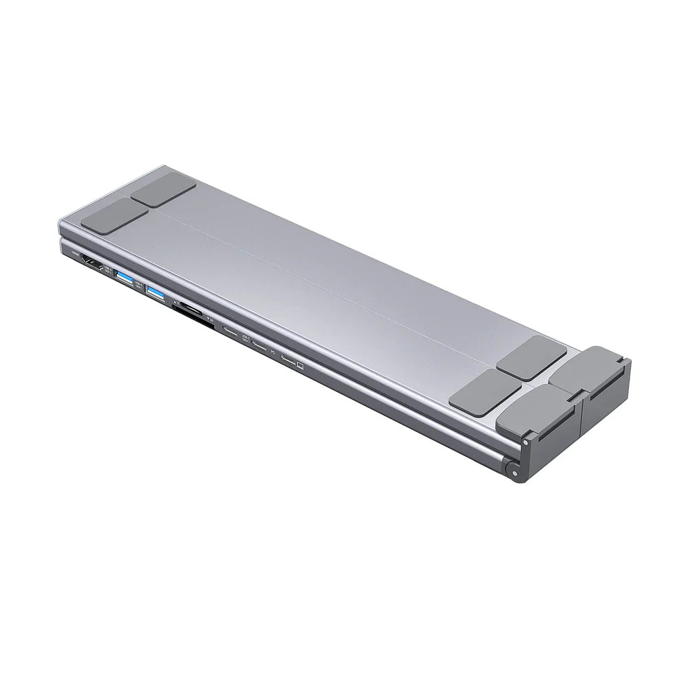 ErgoStand™ | Laptop Standaard met 8-in-1 Docking Station