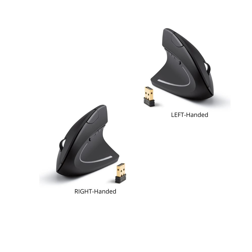 ErgoVantage™ | Verticale Ergonomische Draadloze Muis 2.4GHz