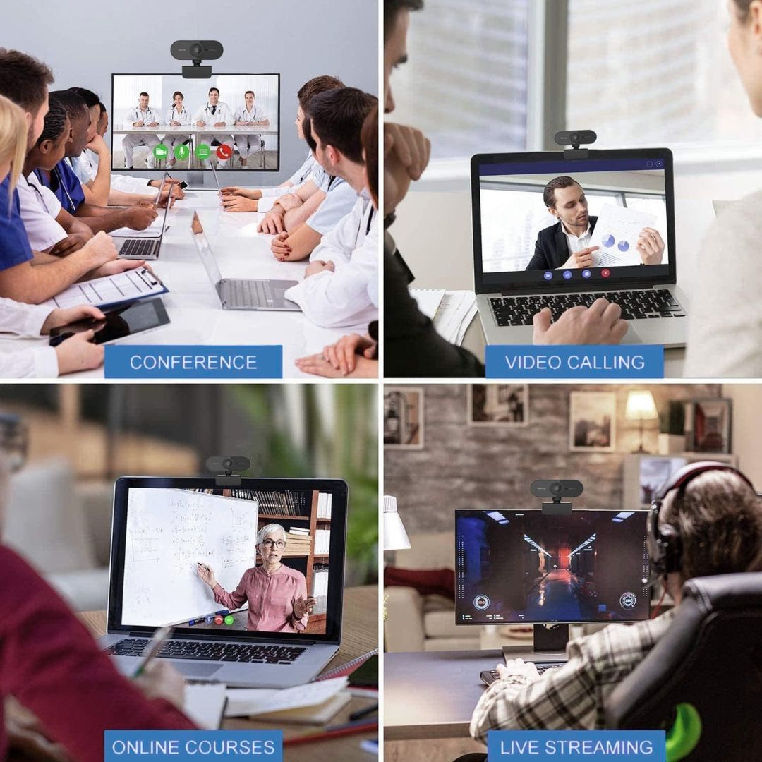 FocusBasic™ | FULL HD Basis Webcam met Microfoon