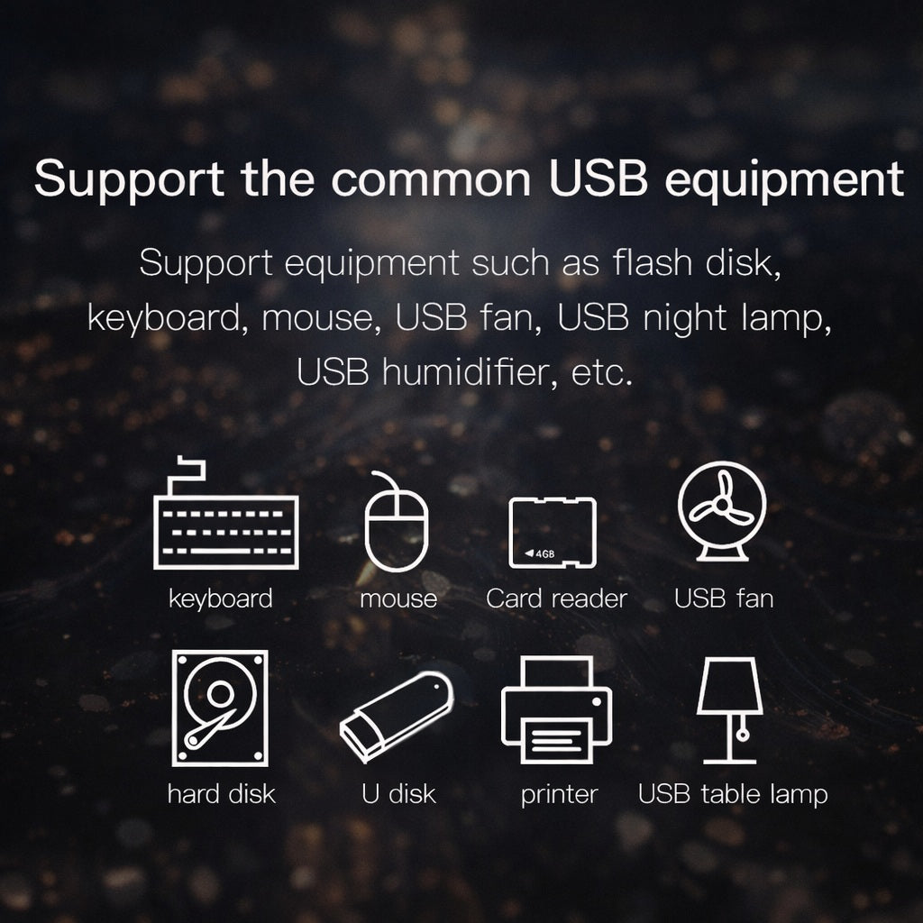 FlexConnect™ | Professionele 4-in-1 USB Hub met Sfeerverlichting