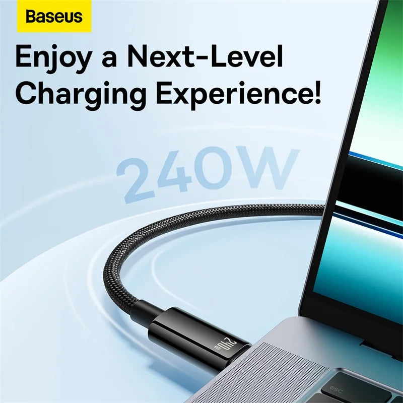 Baseus™ | Gold Professionele Snellaad Kabel USB-C naar USB-C