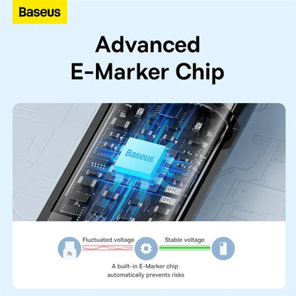 Baseus™ | Gold Professionele Snellaad Kabel USB-C naar USB-C