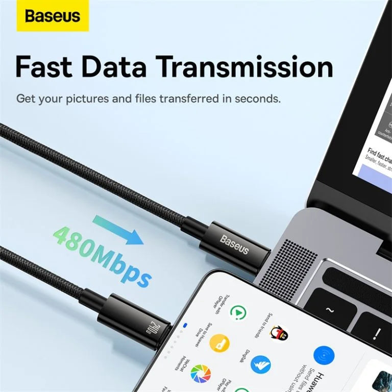 Baseus™ | Gold Professionele Snellaad Kabel USB-C naar USB-C