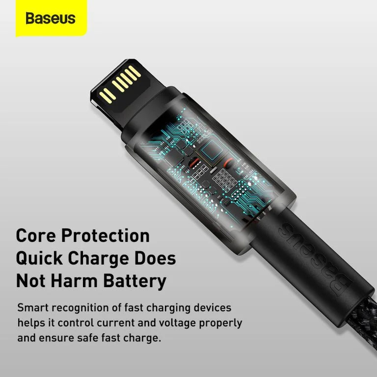 Baseus™ | Gold Professionele Snellaad Kabel USB-C naar 8 PIN