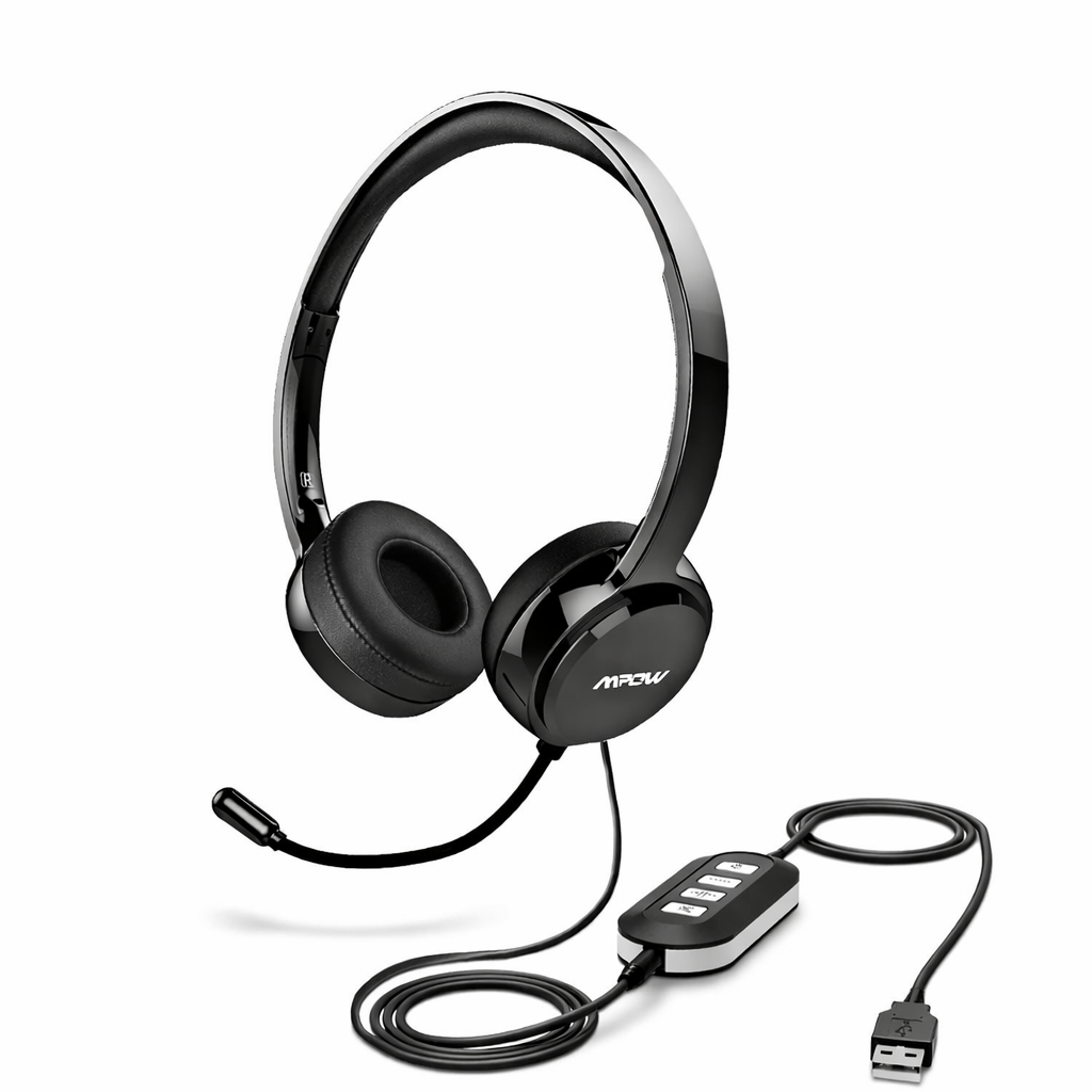 Mpow™ 071 Pro | Professionele Bedrade Headset met Microfoon