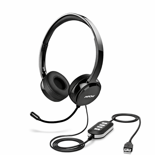Mpow™ 071 Pro | Professionele Bedrade Headset met Microfoon
