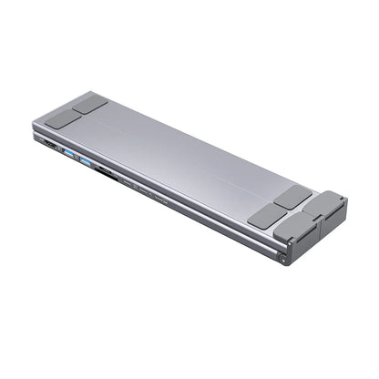 ErgoStand™ | Laptop Standaard met 8-in-1 Docking Station