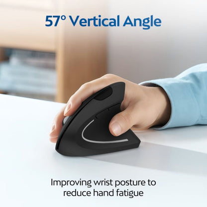ErgoVantage™ | Verticale Ergonomische Draadloze Muis 2.4GHz