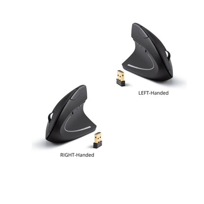 ErgoVantage™ | Verticale Ergonomische Draadloze Muis 2.4GHz