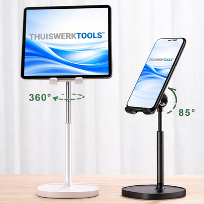 StandEase™ | Luxe Verstelbare Smartphone & Tablet Standaard