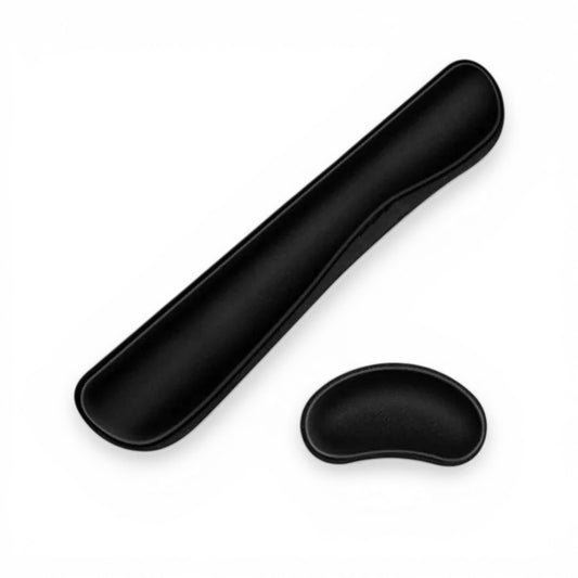 WristEase™ | Ergonomische Traagschuim Polssteun voor Toetsenbord en Muis
