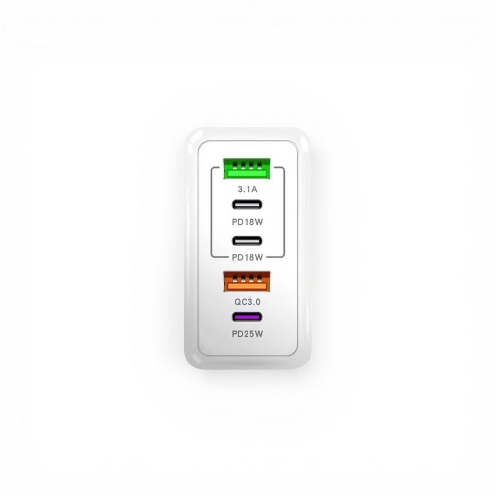 TurboCharge Max™ | USB Adapter Multipoort Snellader 120w