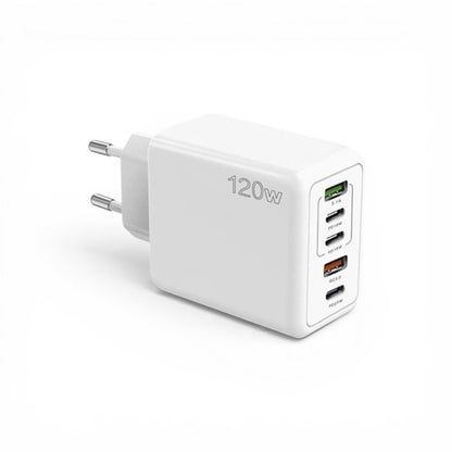 TurboCharge Max™ | USB Adapter Multipoort Snellader 120w