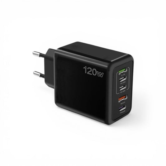 TurboCharge Max™ | USB Adapter Multipoort Snellader 120w