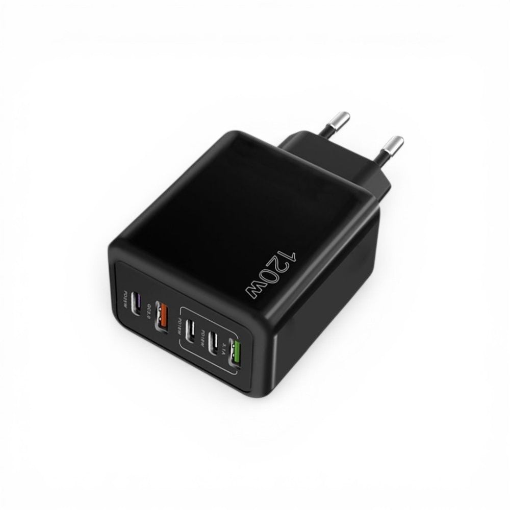 TurboCharge Max™ | USB Adapter Multipoort Snellader 120w