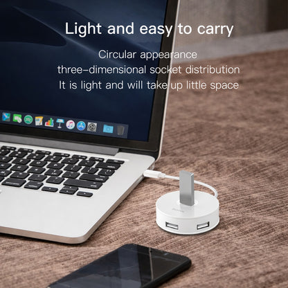 FlexConnect™ | Professionele 4-in-1 USB Hub met Sfeerverlichting