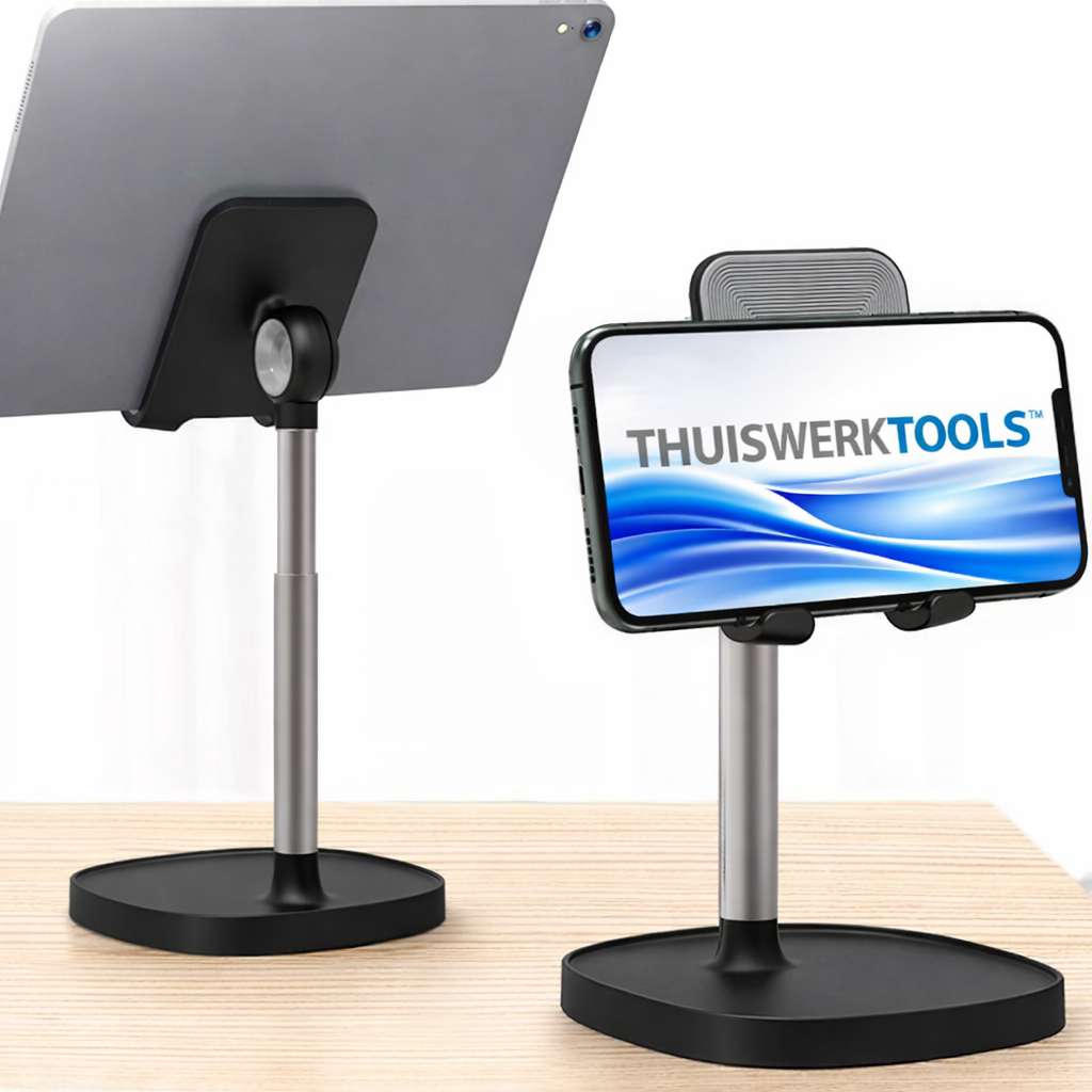 StandEase™ | Luxe Verstelbare Smartphone & Tablet Standaard